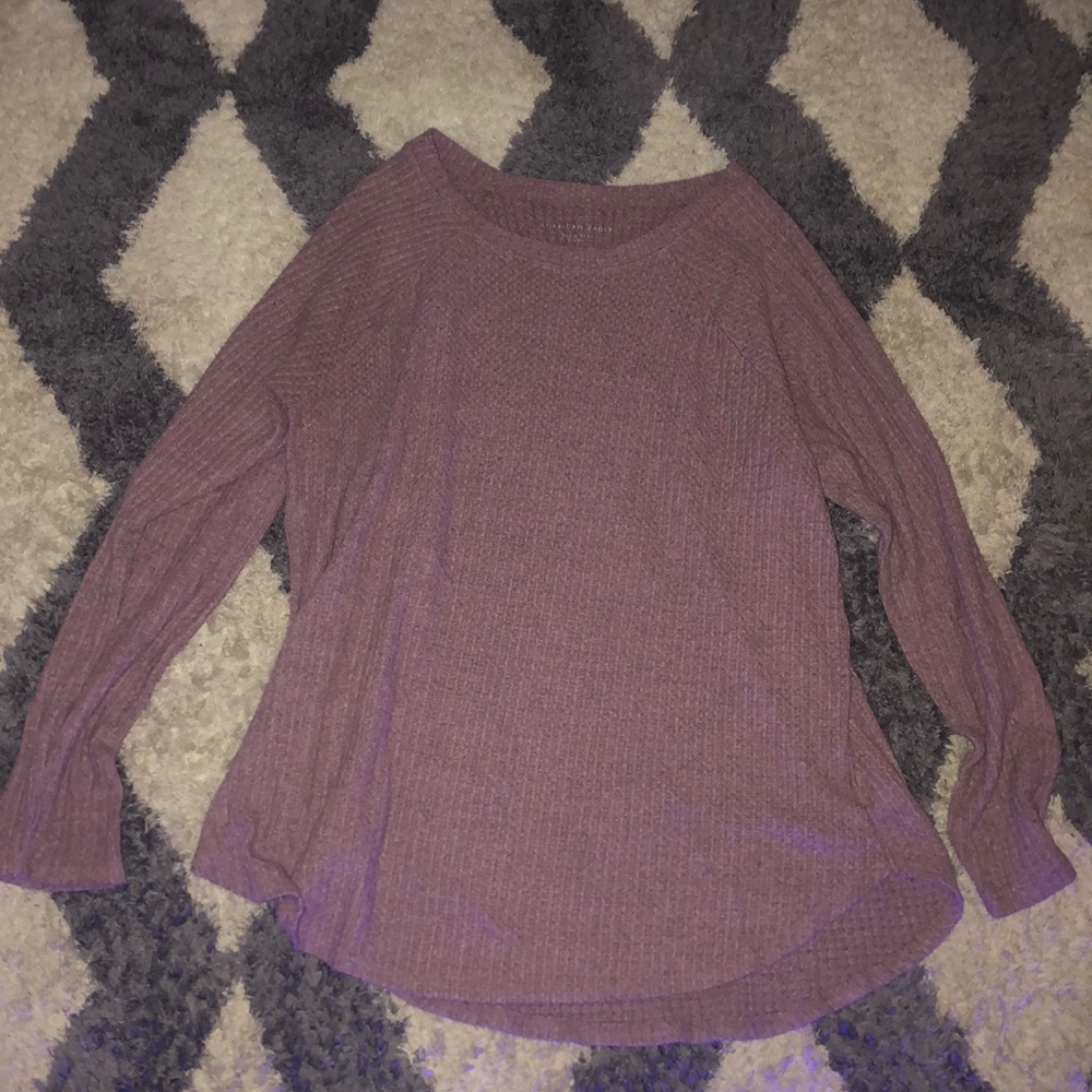 perfect condition american eagle wafffle knit